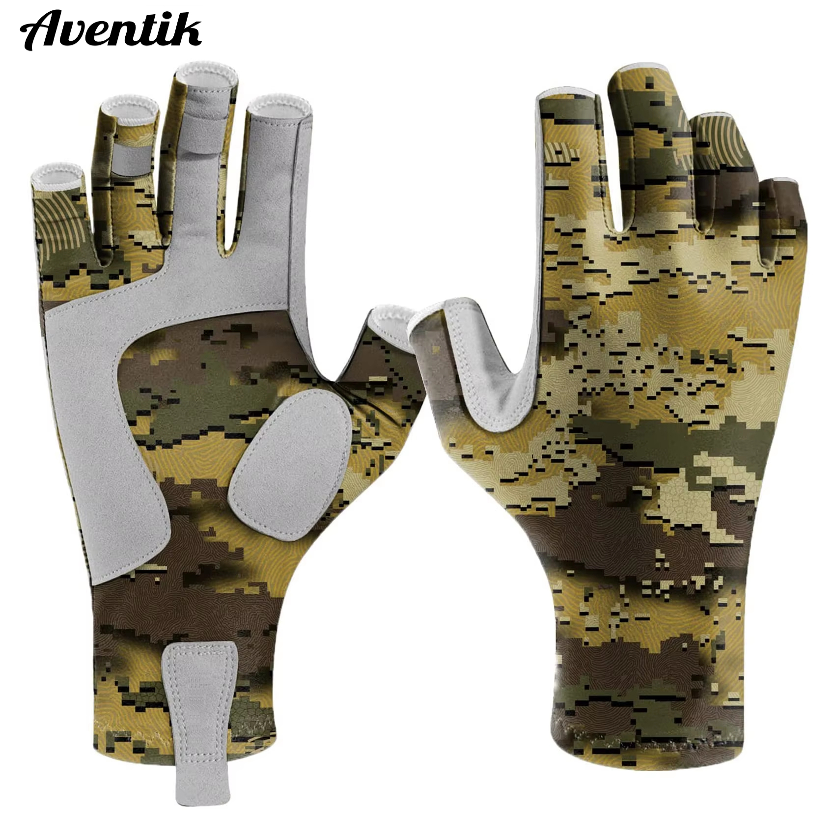 Fishing Kayak Sit On Top - Aventik Fingerless Fishing Gloves Are Designed
