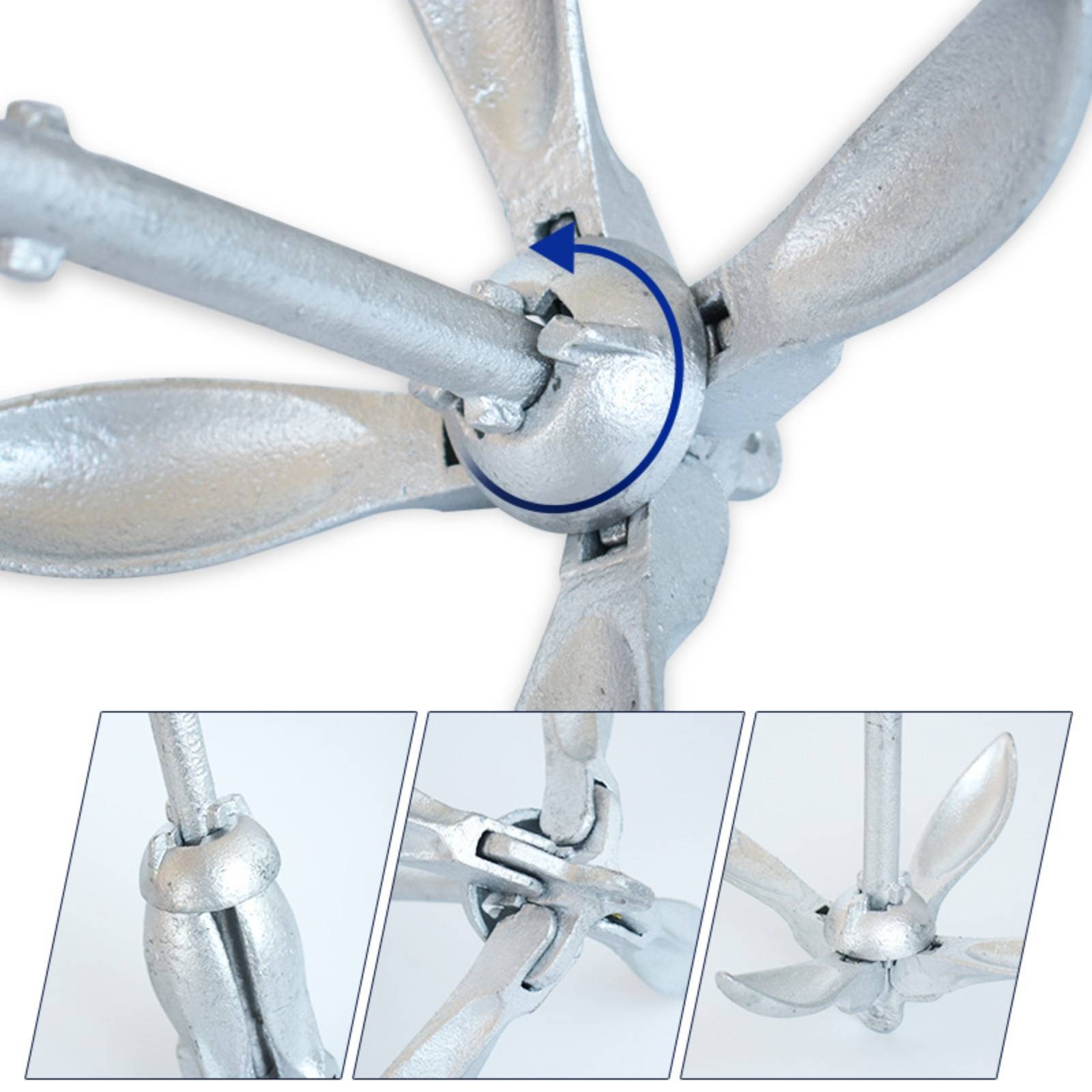 1.5 Kg Boat Anchor Rope Set Sp - Fishing Kayak Anchor incelemesi ve fiyatı