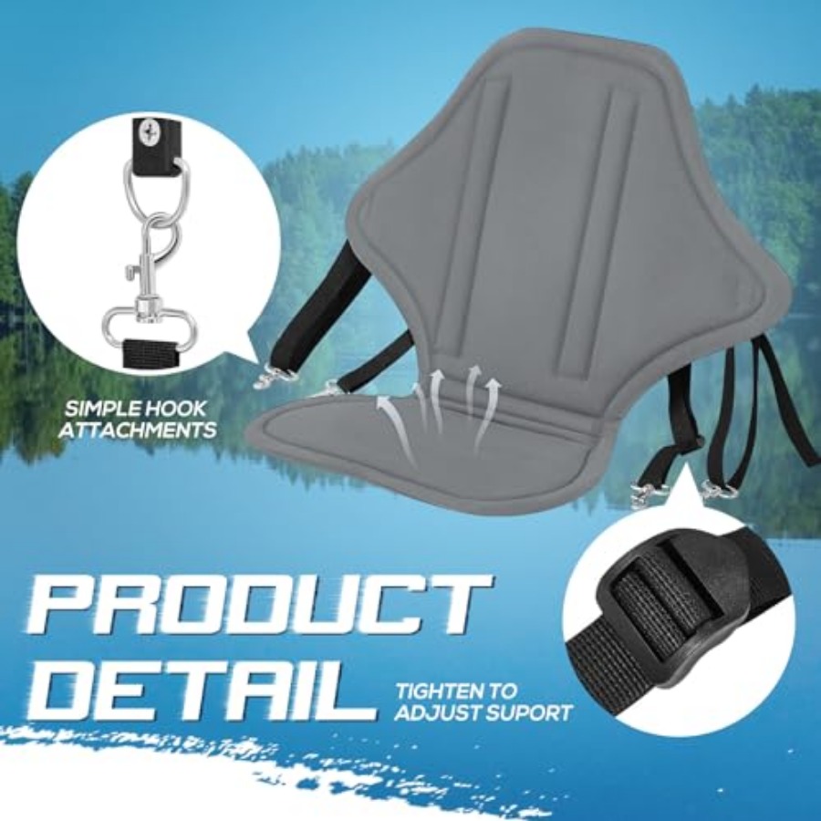 Pack Padded Kayak Seat Fishing - Fishing Kayak Storage Bag incelemesi ve fiyatı