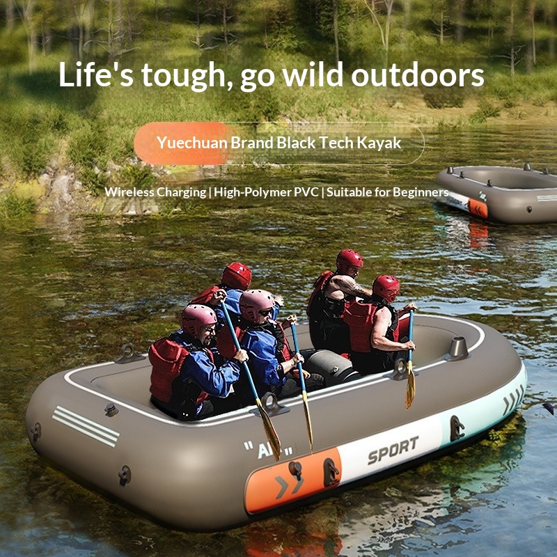 Inflatable Tandem Fishing Kaya - Fishing Kayak Inflatable incelemesi ve fiyatı