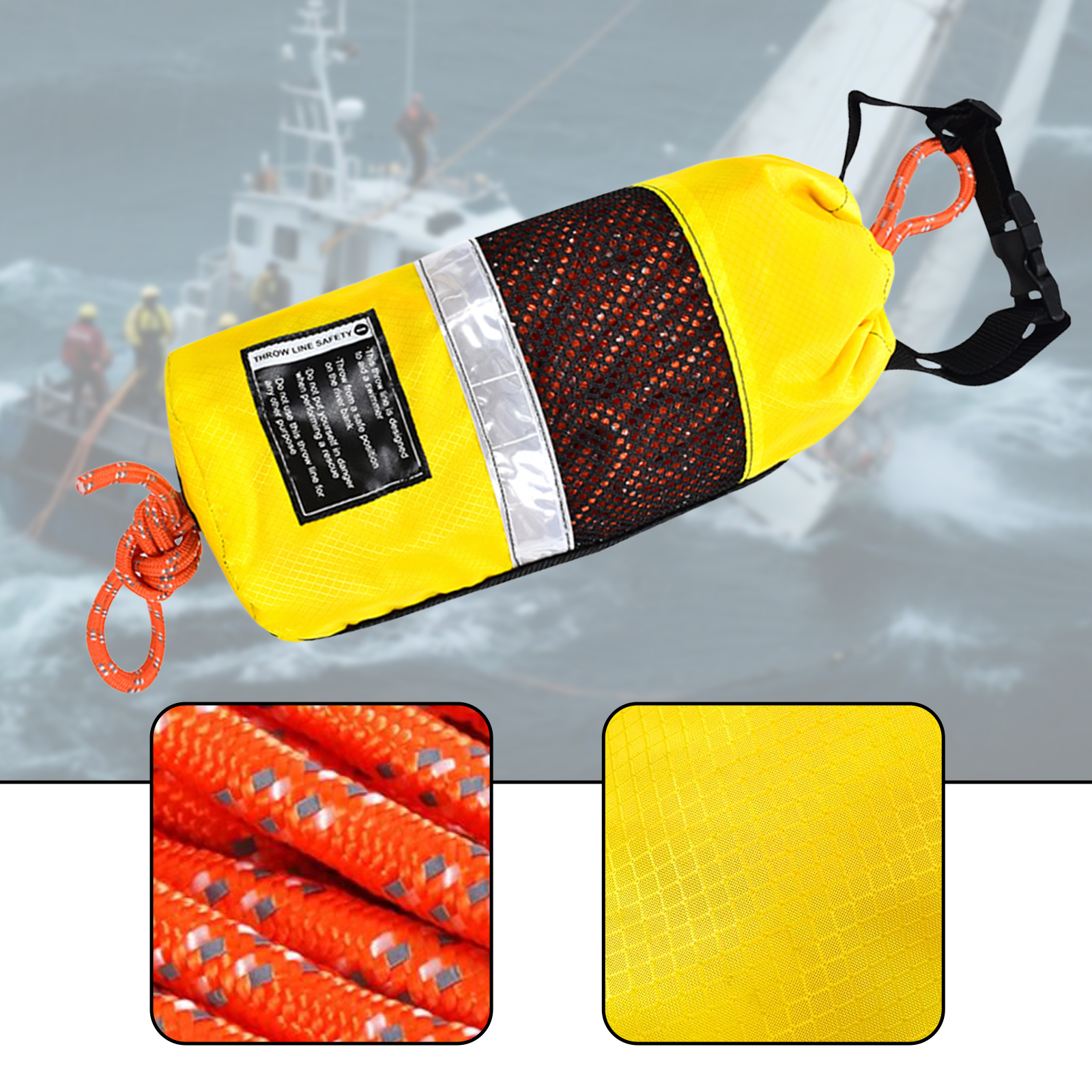 Throw Bag for Water Rescue Mar - Fishing Kayak Crate incelemesi ve fiyatı