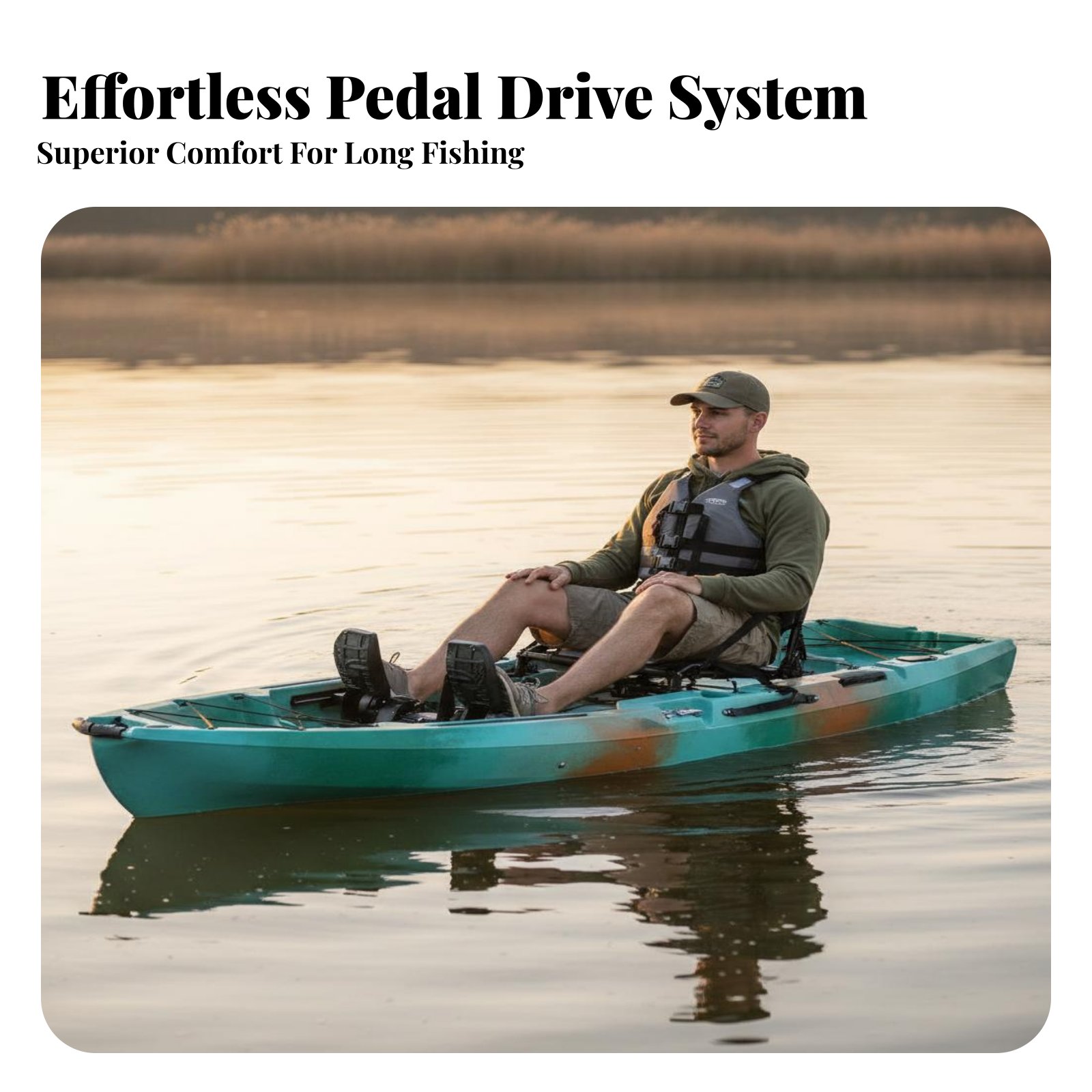 Pedal Drive Fishing Boat Folda - Fishing Kayak Inflatable incelemesi ve fiyatı