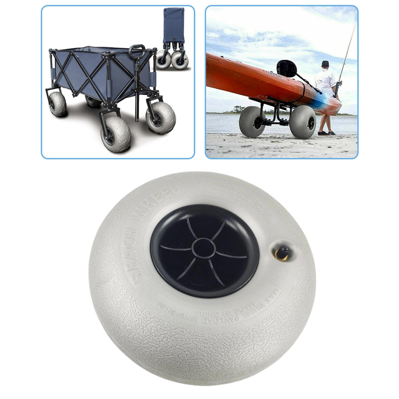 Sturdy PVC Balloon Wheels for  - Fishing Kayak Cart incelemesi ve fiyatı