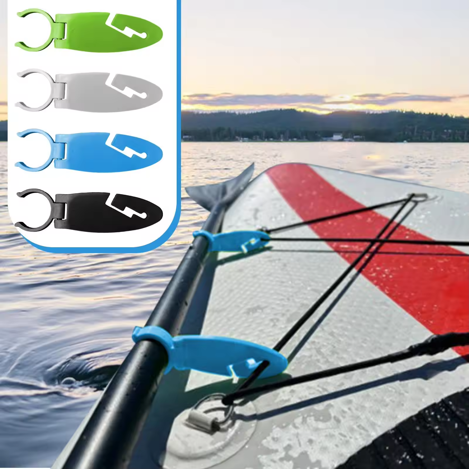 2pcs Stand Up Paddle Board Cli - Fishing Kayak Paddle incelemesi ve fiyatı