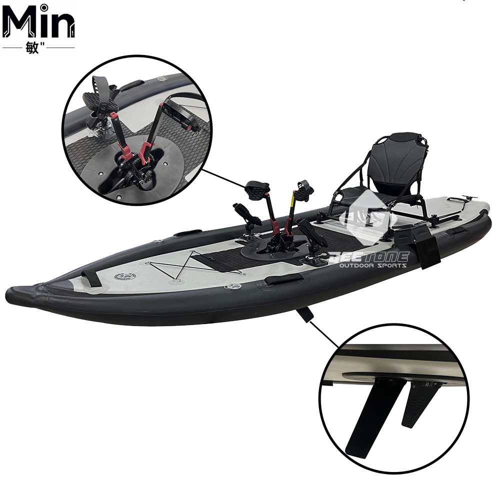 1000D PVC Inflatable Pedal Dri - Fishing Kayak Pedal Drive incelemesi ve fiyatı