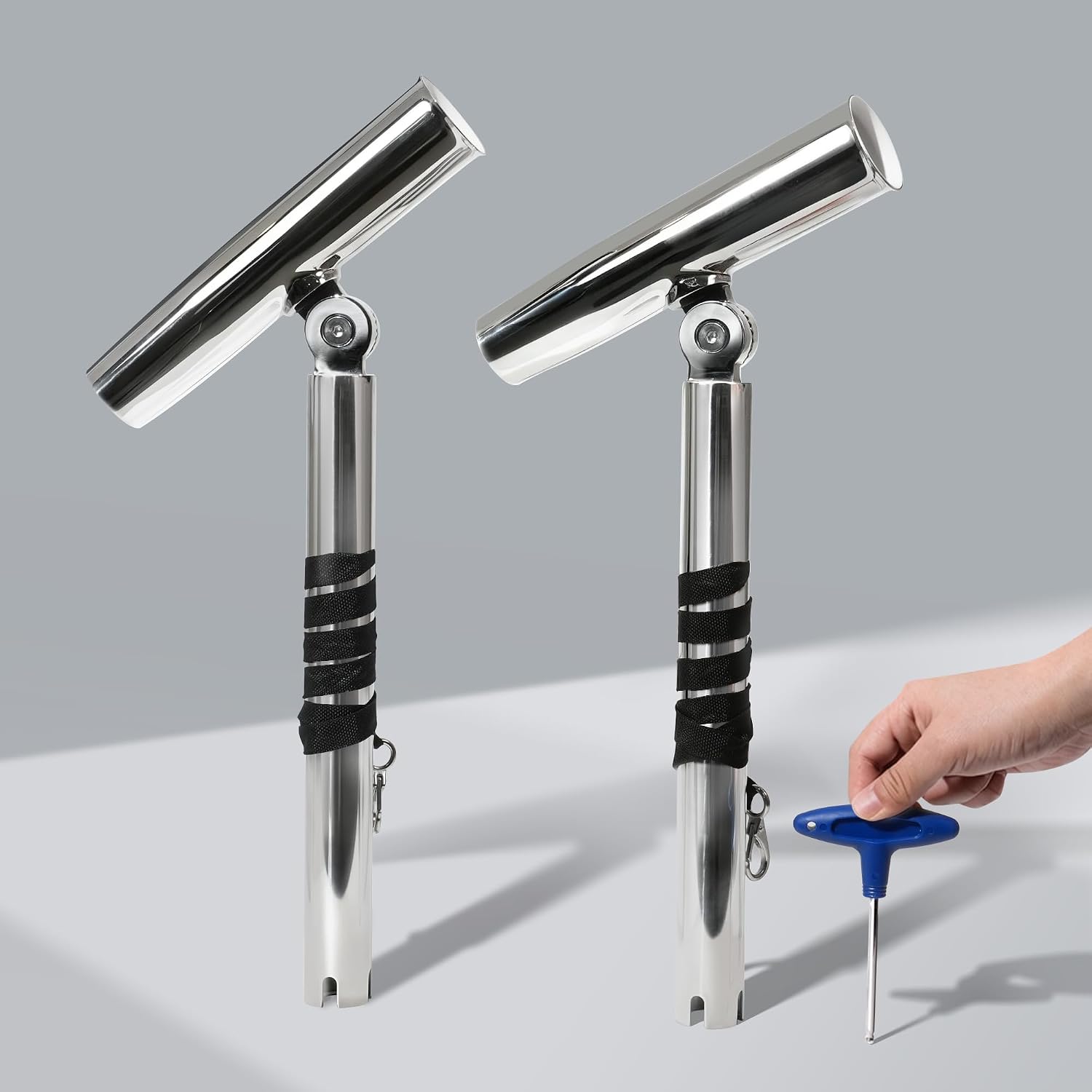 2-Pack Stainless Steel Outrigg - Fishing Kayak Rod Holder incelemesi ve fiyatı
