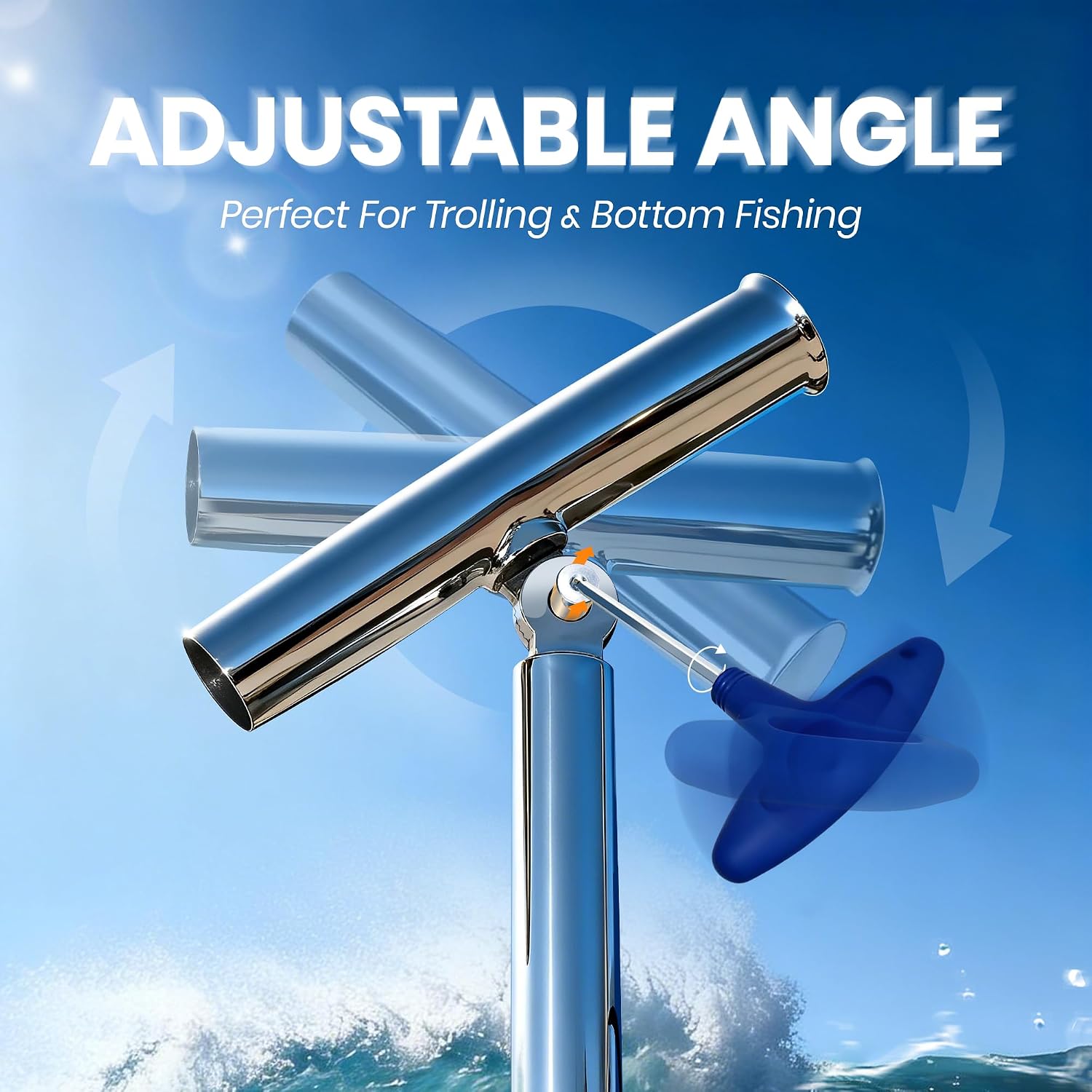 2-Pack Stainless Steel Outrigg - Fishing Kayak Rod Holder incelemesi ve fiyatı