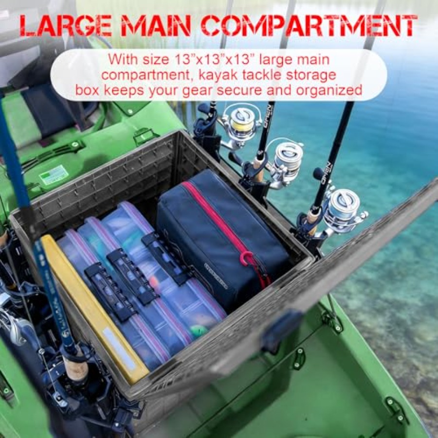 Kayak Fishing Crate with 4 Rod - Fishing Kayak Crate incelemesi ve fiyatı