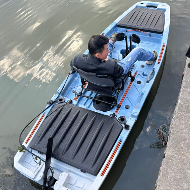 10FT Single Seat LLDPE Sit On  - Fishing Kayak Pedal Drive incelemesi ve fiyatı