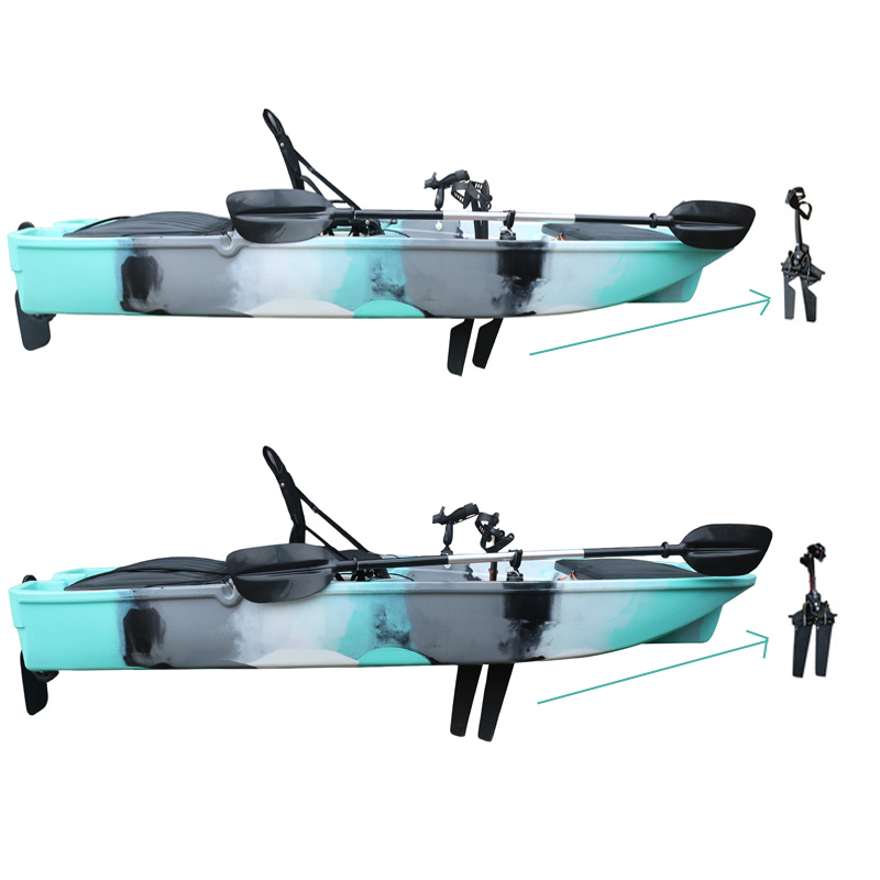 10FT Single Seat LLDPE Sit On  - Fishing Kayak Pedal Drive incelemesi ve fiyatı